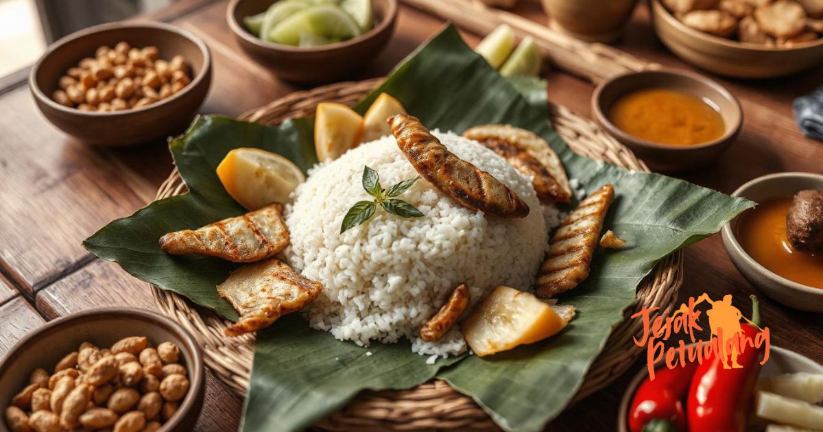 Sego Cawuk, makanan khas Banyuwangi dengan perpaduan rasa gurih dan manis yang memanjakan lidah.