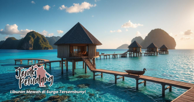 Labengki nirwana resort di pulau tropis eksotis