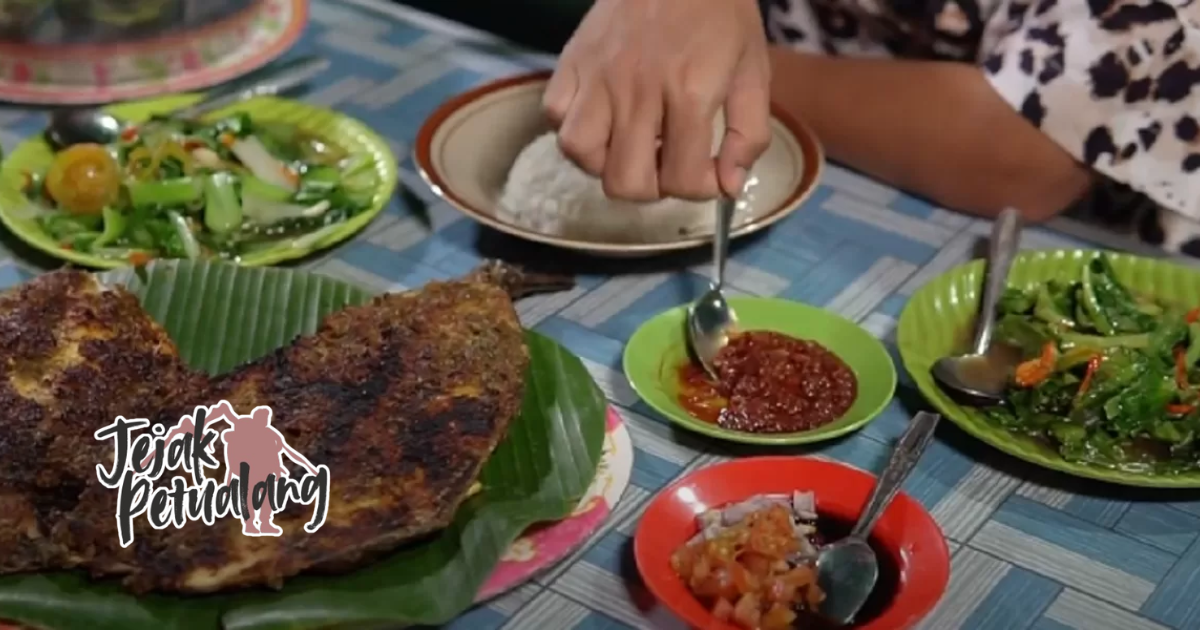 Ikan bakar serepeh jepara sajian khas daerah