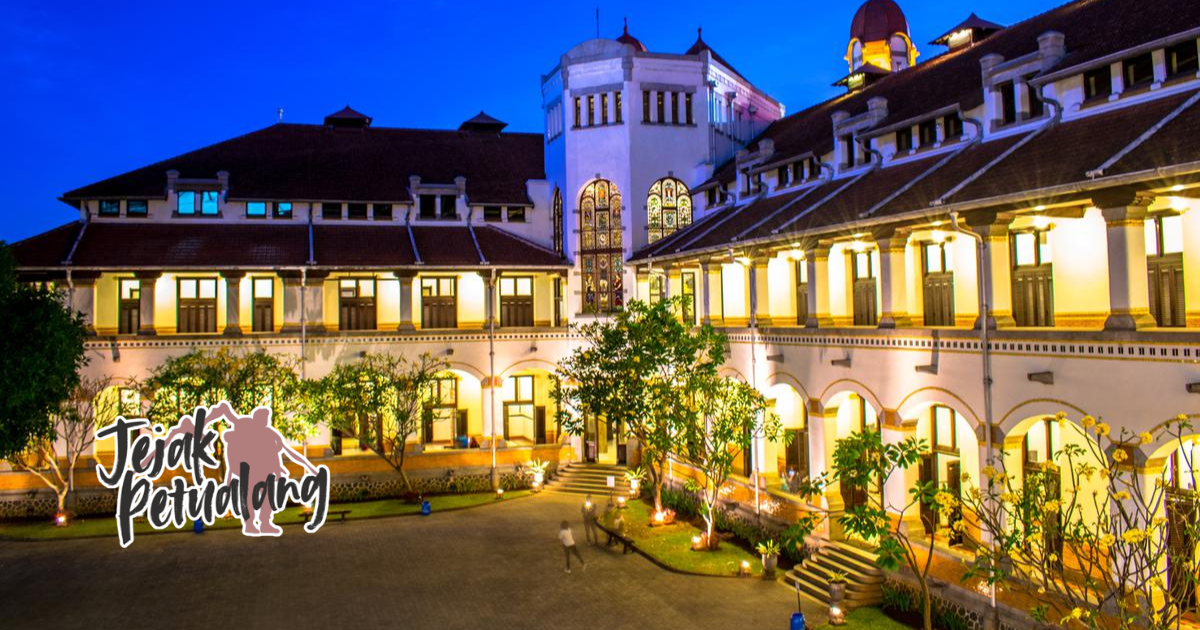Lawang sewu semarang dengan arsitektur klasik