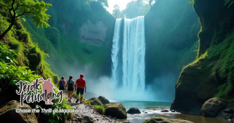 Keindahan Air Terjun Madakaripura nan megah