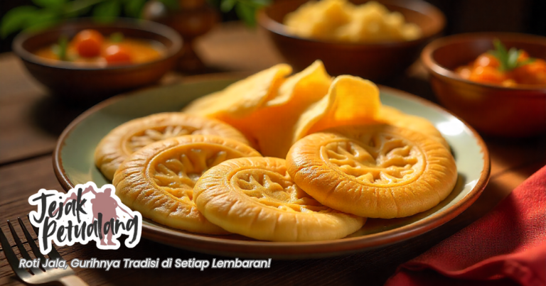 Rasa roti jala khas kuliner nusantara