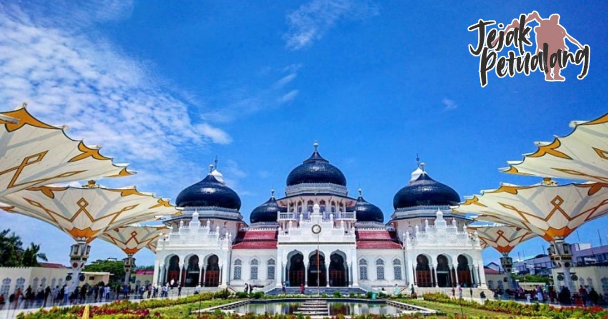 Gambaran sejarah Masjid Baiturrahman Aceh