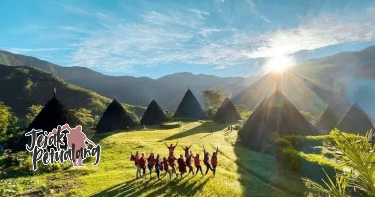 Sejarah Wae Rebo dengan rumah adat Mbaru Niang
