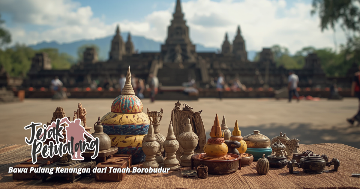 Oleh oleh khas Borobudur sebagai suvenir
